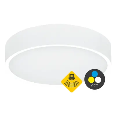 Ecolite LED svítidlo vč. HF senzoru 25W, CCT, 2750lm, IP65, bílá WMAT350/HF-25W/BI