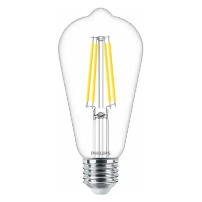 Philips MASTER Value LEDBulb D 5.9-60W E27 927 ST64 CLEAR GLASS