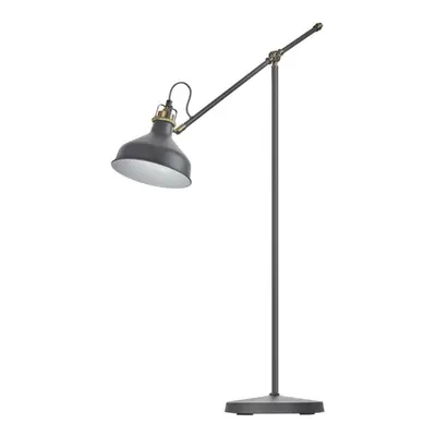 EMOS Stojací lampa ARTHUR na žárovku E27, 150cm, tmavě šedá Z7610