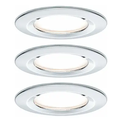 PAULMANN Vestavné svítidlo LED Nova kruhové 3x6,5W chrom nevýklopné 934.63 P 93463