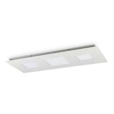 LED Stropní přisazené svítidlo Ideal Lux RELAX PL D110 255941 84W 8100lm 3000K IP20 110cm bílé s