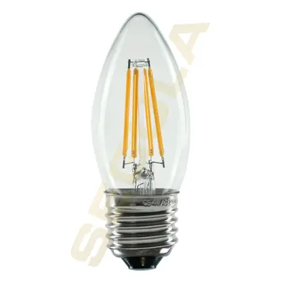 Segula 55314 LED svíčka čirá E27 3,2 W (26 W) 270 Lm 2.700 K