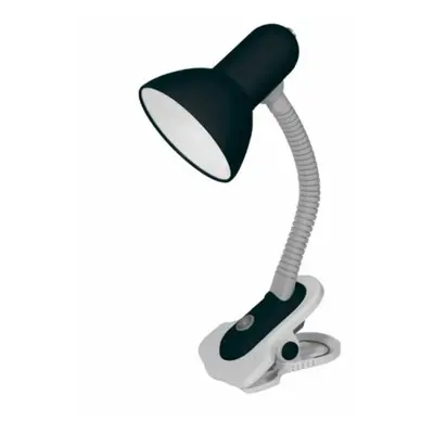 Kanlux SUZI stolní lampa černá HR-60-B max.1x60W E27 s klipem 07151