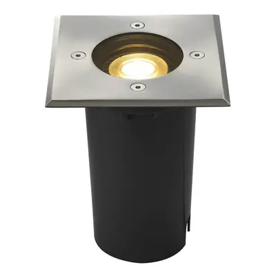 SLV BIG WHITE SOLASTO 120, venkovní zapuštěné podlahové svítidlo, LED GU10 51 mm, IP67, hranaté,