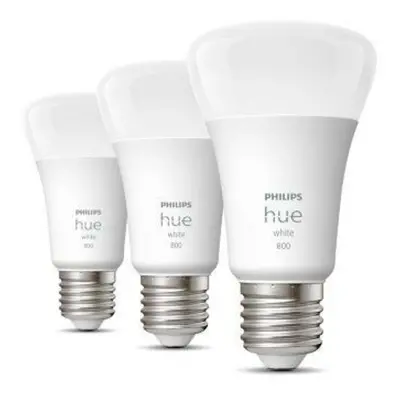 PHILIPS HUE Hue Bluetooth LED White set 3ks žárovek Philips 8719514329881 E27 A60 3x9W 3x800lm 2