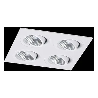 BPM Vestavné svítidlo Aluminio Blanco, bílá, 12LEDx3W, 230V 4215LED2.D40.3K