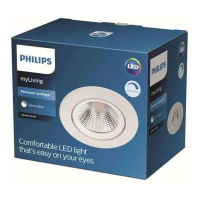 LED Zapuštěné bodové svítidlo Philips SPARKLE SL261 8718699755683 5,5W 350lm 2700K IP20 bílé stm