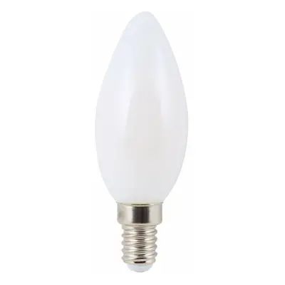 HEITRONIC LED žárovka Filament mléčná C35 E14 4W 2700K 15027