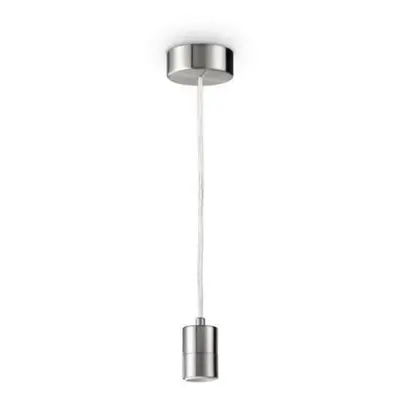 Závěsné svítidlo Ideal Lux SET UP MSP NICKEL 260044 E27 1x60W IP20 9cm saténový nikl