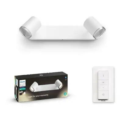 PHILIPS HUE Hue White Ambiance Bodové koupelnové svítidlo Philips Adore BT 8719514340879 LED GU1