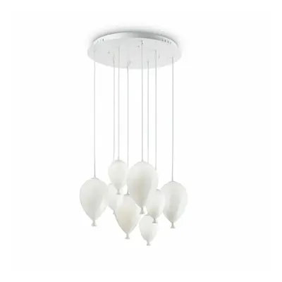 Ideal Lux CLOWN SP8 BIANCO SVÍTIDLO ZÁVĚSNÉ 100883