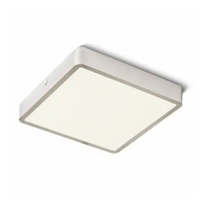 RED - DESIGN RENDL RENDL HUE SQ 22 stropní matný nikl 230V LED 24W 3000K R12818