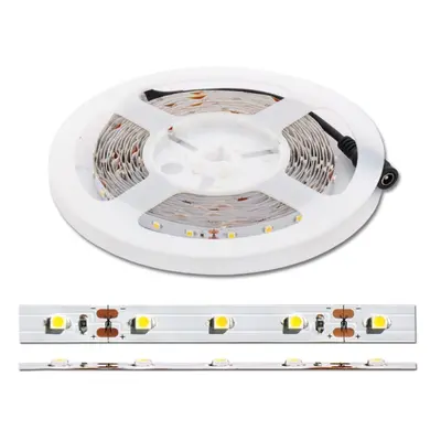 Ecolite LED set vč.adpt., 60xSMD/m, 5m, 4.8W/m, IP20, 4100K DX-SMD3528-BI/5M