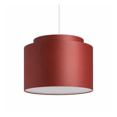 RED - DESIGN RENDL VÝPRODEJ VZORKU RENDL DOUBLE 40/30 stínidlo Chintz terakota/bílé PVC max. 23W