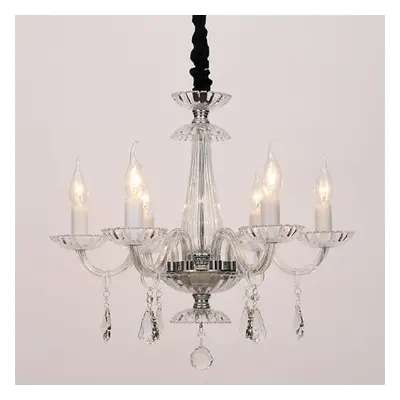 ACA Lighting Crystal závěsné svítidlo BLK80386PCC