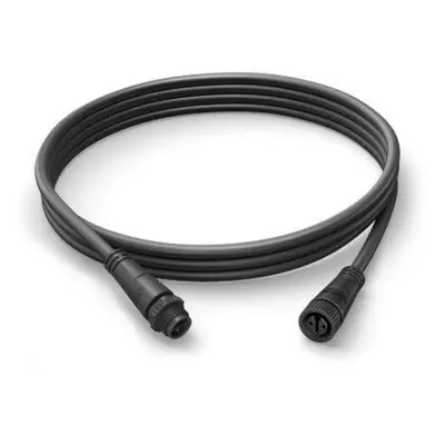 Hue Prodlužovací nízkonapěťový kabel 2,5m k venkovním svítidlům Philips Hue 17368/30/PN, IP67, č