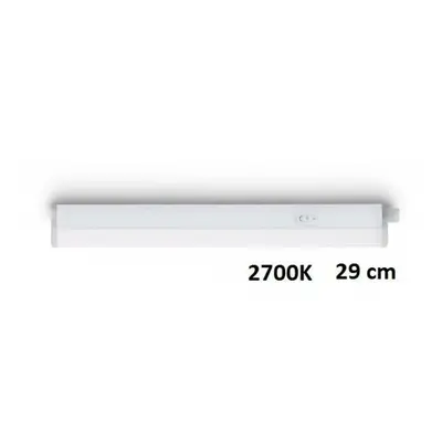 LED nástěnné lineární svítidlo Philips Linear 31232/31/P0 2700K bílé, 29 cm