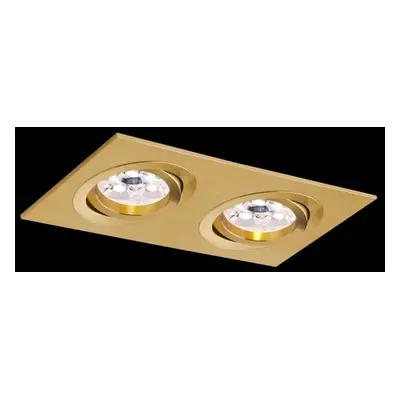 BPM Vestavné svítidlo Aluminio Oro, zlatá, 2x50W, 12V 8098 2012