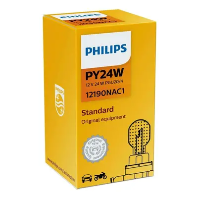 Philips PY24W 12V 24W PGU20/4 žlutá 1ks 12190NAC1