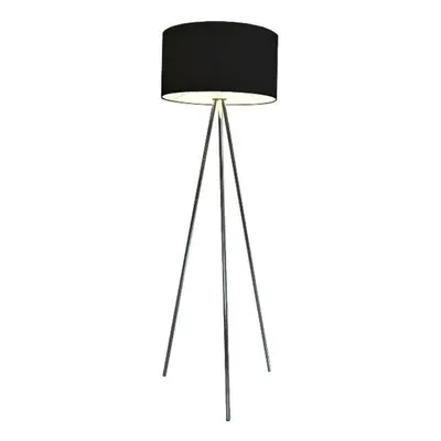 Stojací lampa AZzardo Finn white AZ1039 E27 1x60W IP20 45cm černá