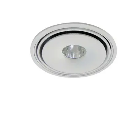 LED Zápustné bodové svítidlo AZzardo Boston 1 Round white AZ3471 10W 810lm 3000K IP20 12cm kulat