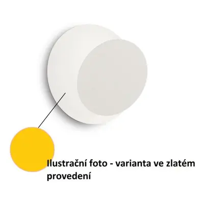 LED Nástěnné svítidlo Ideal Lux Tick AP Oro 238944 6W 390lm 3000K IP20 zlaté