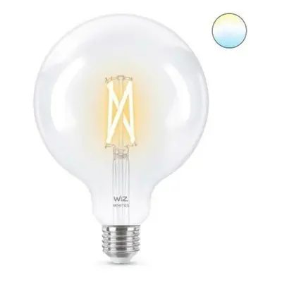 LED Žárovka WiZ Tunable White Filament 8718699786717 E27 G125 6,7-60W 806lm 2700-6500K, stmívate