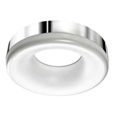 LED Stropní a nástěné svítidlo Azzardo Ring LED 3000K chrome AZ2947 18W 1530lm 3000K IP20 37cm c