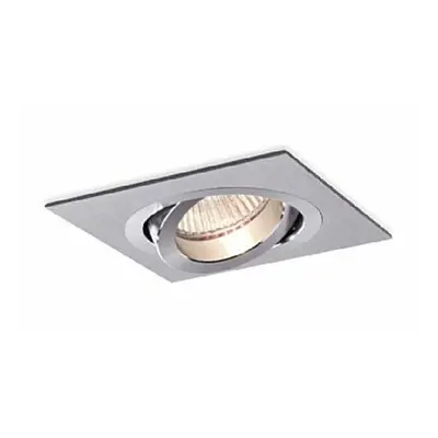 BPM Vestavné svítidlo Aluminio Plata, kartáčovaný hliník 1x50W, 12V 4765 3011