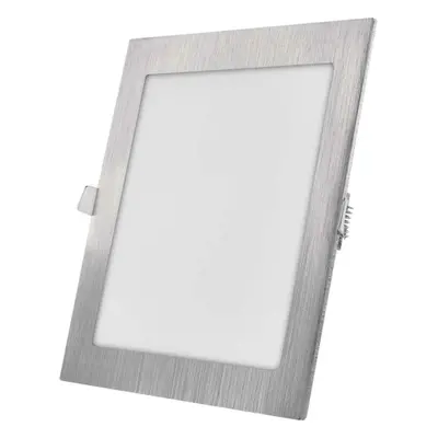 EMOS LED podhledové svítidlo NEXXO stříbrné, 22,5 x 22,5 cm, 18 W, teplá/neutrální bílá ZD2243