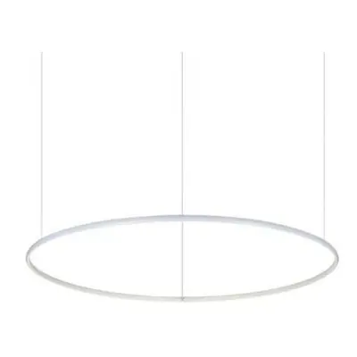 LED Závěsné svítidlo Ideal Lux HULAHOOP SP D100 258751 50W 5000lm 3000K IP20 100,5cm bílé