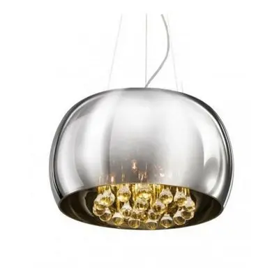 Závěsné/stropní přisazené svítidlo AZzardo Burn pendant/top AZ0699 G9 5x40W IP20 40cm chromové