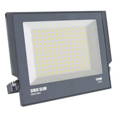 CENTURY REFLEKTOR LED SIRIO SLIM ČERNÝ 150W 4000K 13500Lm 110d 366x34x303mm IP66 CEN SRS-1509540