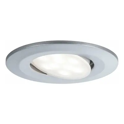 PAULMANN Vestavné svítidlo LED Calla kruhové 1x6,5W matný chrom výklopné 999.32 P 99932