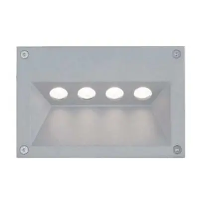 ACA Lighting venkovní zapuštěné svítidlo do zdi DOWN 4X1W LED IP65 HI2582