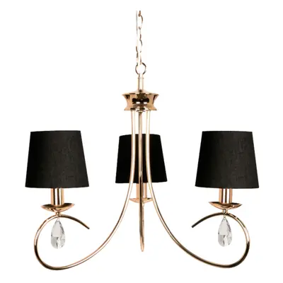 ACA Lighting Textile závěsné svítidlo TNK81490CG3P