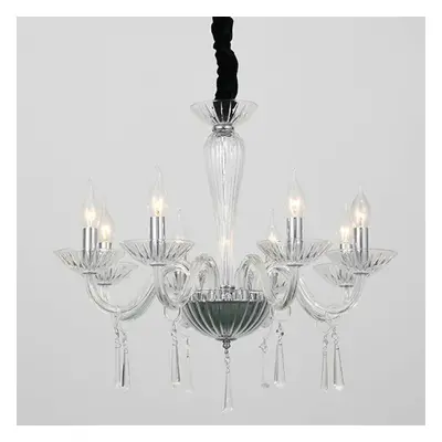 ACA Lighting Crystal závěsné svítidlo BLK80288PCC