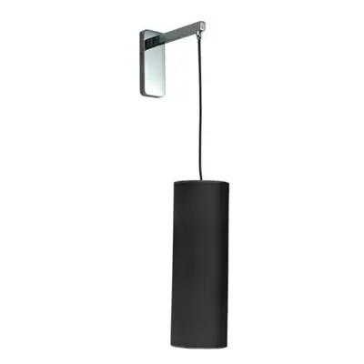 Nástěnné svítidlo AZzardo Almeria black AZ2611 E27 1x60W IP20 12cm černé