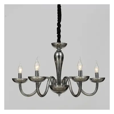 ACA Lighting Crystal závěsné svítidlo BLK82185PSGC