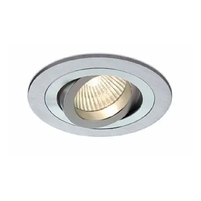 BPM Vestavné svítidlo Aluminio Plata, kart.hliník 3LEDx3W, 230V 3010LED2.D40.3K