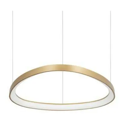 LED Závěsné svítidlo Ideal Lux GEMINI SP D61 ORO 269832 48W 4950lm 3000K IP20 61cm zlaté