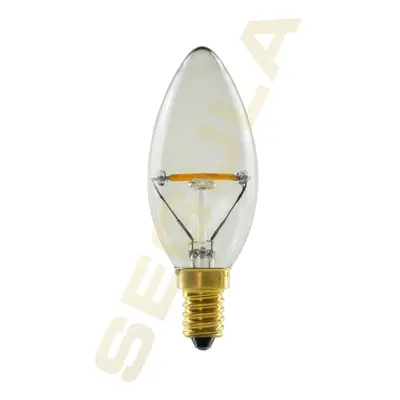 Segula 55250 LED svíčka horizontální vlákno čirá E14 1,5 W (10 W) 90 Lm 2.200 K