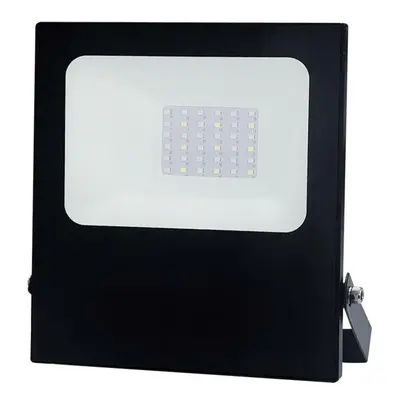 ACA Lighting černá LED SMD reflektor IP66 30W RGBW 230V Q30RGBW