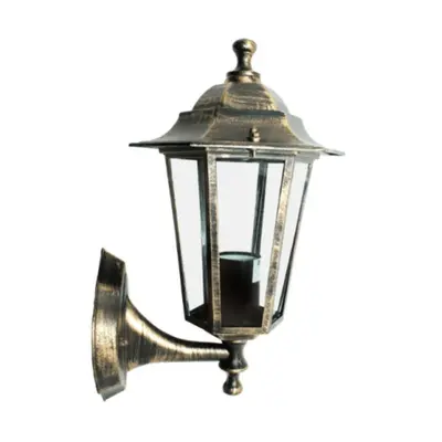 ACA Lighting Garden lantern venkovní nástěnné svítidlo HI6021GB