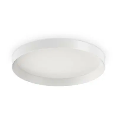 LED Stropní přisazené svítidlo Ideal Lux FLY PL D45 4000K 270296 26W 4200lm 4000K IP40 45cm bílé