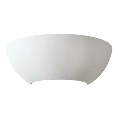 ACA Lighting Gypsum nástěnné sádrové svítidlo G85151W