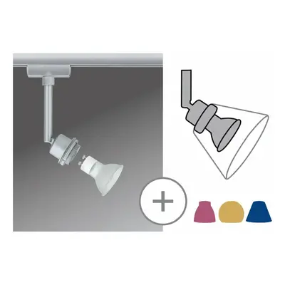 Paulmann spot pro kolejnicový systém Urail Basic LED DecoSystems 1x3,5W GZ10 matný chrom 951.82 