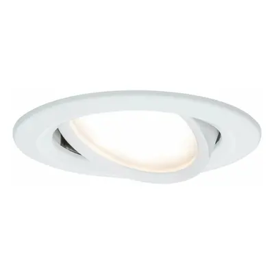 PAULMANN Vestavné svítidlo LED Nova kruhové 1x6,5W bílá mat výklopné 934.48 P 93448