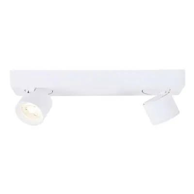 ACA Lighting bodové svítidlo nástěnné LED 10W COB 80° 3000K 800LM bílá hliník 32X7XH10CM PLUTO R