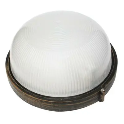 ACA Lighting venkovní nástěnné/stropní svítidlo E27 D190 rezavá HI5012R